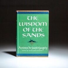 First edition of The Wisdom of the Sands by Antoine de Saint-Exupéry.