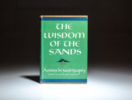 First edition of The Wisdom of the Sands by Antoine de Saint-Exupéry.