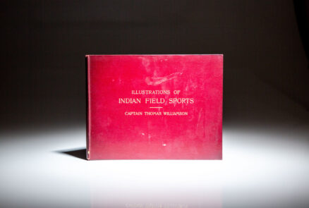 First edition of Illustrations of Indian Field Sports by Captain Thomas Williamson.