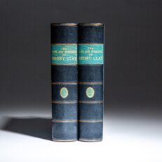 The Life and Speeches of the Hon. Henry Clay edited by Daniel Mallory, attractively rebound in a quarter black morocco binding.