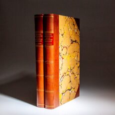 Tableaux Historiques de la Révolution Française, published in Paris in 1817, handsomely rebound in a three-quarter leather binding.