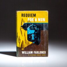 First edition of Requiem for a Nun by William Faulkner.