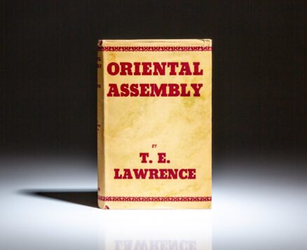 First American edition of Oriental Assembly by T.E. Lawrence.