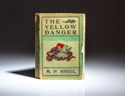 Early printing of The Yellow Danger by M.P. Shiel in the original paper wrappers.