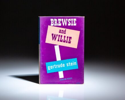 First edition, first printing of Brewsie and Willie by Gertrude Stein.