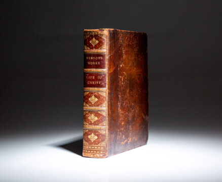 First edition of The History of the Life of Jesus Christ by Reverend George Benson published in 1764.