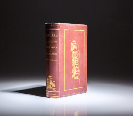 First American edition of Samuel W. Baker's Ismailia: A Narrative of the Expedition to Central Africa for the Suppression of the Slave Trade.