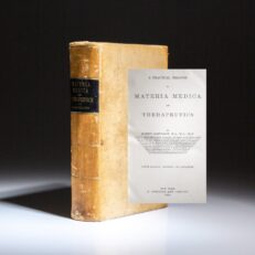 A Practical Treatise on Materia Medica and Therapeutics by Roberts Bartholow, published in 1880.