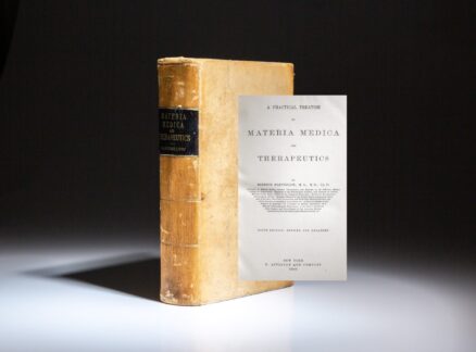 A Practical Treatise on Materia Medica and Therapeutics by Roberts Bartholow, published in 1880.