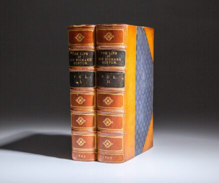 First edition of The Life of Captain Sir Richard F. Burton by his wife, Isabel Burton.