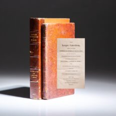 First American edition of The Larger Catechism, revised by Alexander M'Leod, in a custom slipcase.