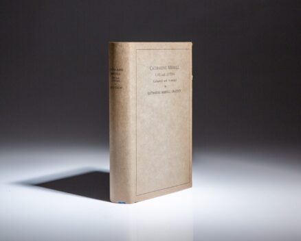 First edition of Catharine Merrill: Life and Letters, as collected and arranged by Katharine Merrill Graydon.