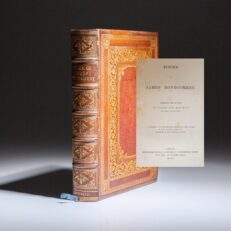 First edition thus of the Poems of James Montgomery, edited by Robert Aris Willmott, in a decorative binding.