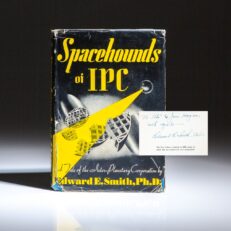 Signed limited edition of Spacehounds of IPC by Edward E. Smith.