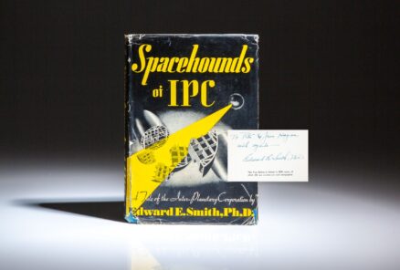 Signed limited edition of Spacehounds of IPC by Edward E. Smith.