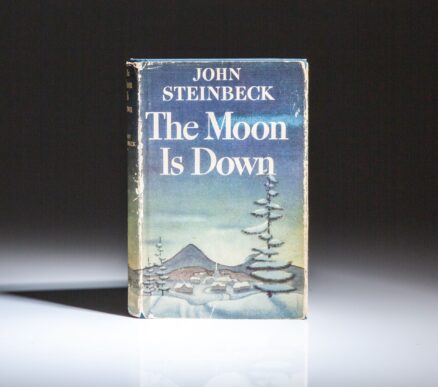 First edition, first issue of The Moon is Down by John Steinbeck, in a first state dust jacket.