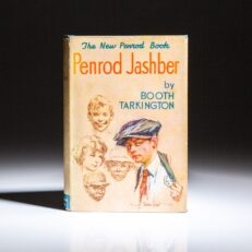 First edition of Penrod Jashber by Booth Tarkington, in a scarce first state dust jacket.