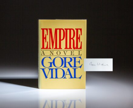 Signed first edition of Empire by Gore Vidal.