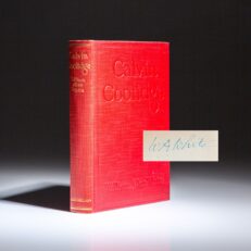 Signed first edition, first printing of Calvin Coolidge: The Man Who Is President.