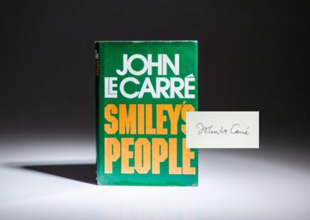 Signed first American edition of Smiley's People by John le Carré.