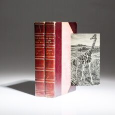 Complete first edition set of Wild Beasts and Their Ways by Samuel W. Baker.