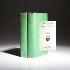 First edition of The Book of Jack London by Charmian London.