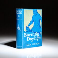 First edition of Burning Daylight by Jack London.