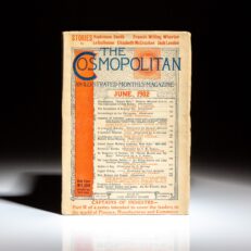 First known printing of Jack London's short story "Diable-A Dog" in the June 1902 issue of Cosmopolitan Magazine, later title "Bâtard."