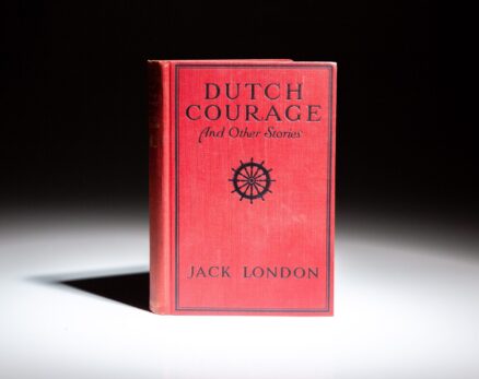 First edition of Dutch Courage and Other Stories by Jack London.