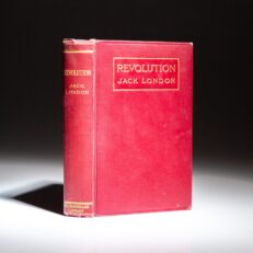 First edition of Revolution and Other Essays by Jack London.