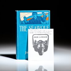 First edition, second issue, of The Sea-Wolf by Jack London, with illustrations by W.J Aylward.