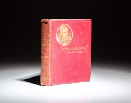 First edition of Was Abraham Lincoln A Spiritualist? by Nettie Colburn Maynard.