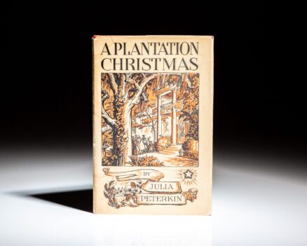 First edition of A Plantation Christmas by Julia Peterkin, in the publisher's dust jacket.