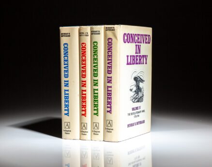 Complete four volume set of Conceived in Liberty by Murray N. Rothbard, all first printings.