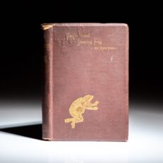 Second edition of The Celebrated Jumping Frog of Calaveras County, and Other Sketches by Mark Twain.