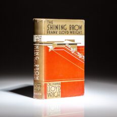 First edition of The Shining Brow by Frank Lloyd Wright's wife, Olgivanna Lloyd Wright.