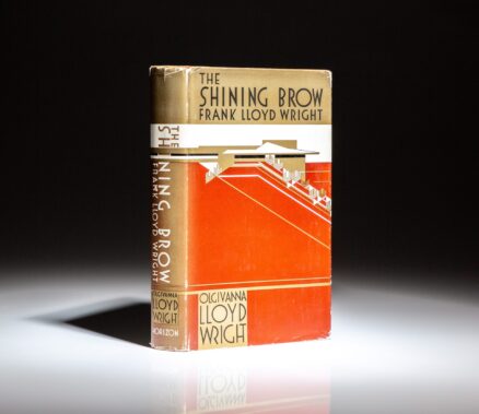 First edition of The Shining Brow by Frank Lloyd Wright's wife, Olgivanna Lloyd Wright.