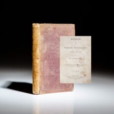 Second edition of Memoir of Pierre Toussaint, Born a Slave in St. Domingo by Hannah F.S. Lee.