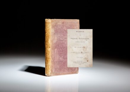 Second edition of Memoir of Pierre Toussaint, Born a Slave in St. Domingo by Hannah F.S. Lee.