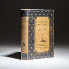 First American edition of The Sweet Cheat Gone by Marcel Proust.