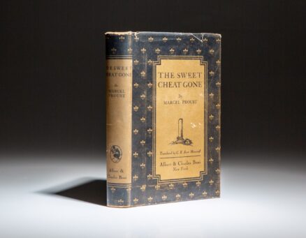 First American edition of The Sweet Cheat Gone by Marcel Proust.