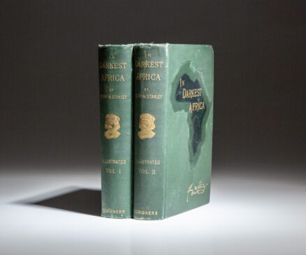 First American edition, second printing of Henry M. Stanley's In Darkest Africa.