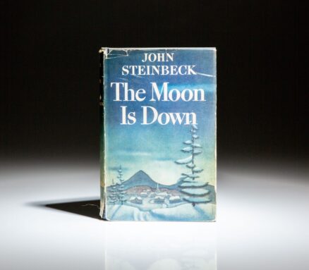 First edition of The Moon Is Down by John Steinbeck, in first state dust jacket.