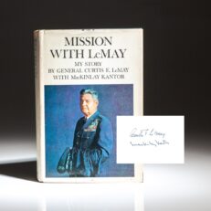 First edition of Mission with LeMay, signed by General Curtis E. LeMay.