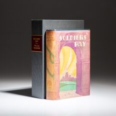 First edition, first printing of Soldiers' Pay by William Faulkner, in a first state dust jacket.