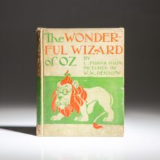 First edition, second issue of The Wonderful Wizard of Oz by L. Frank Baum.