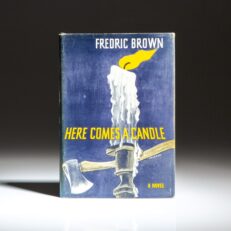 First edition of Here Comes A Candle by Fredric Brown.