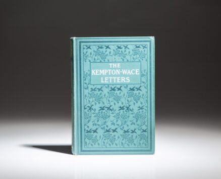 First edition of The Kempton-Wace Letters, by Jack London and Anna Strunsky.