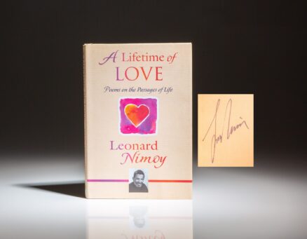 Signed first edition of A Lifetime of Love: Poems on the Passages of Life by Leonard Nimoy.