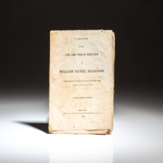 A Sketch of the Life and Public Services of William H. Harrison, published in New York in 1839.